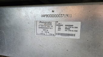 PONGRATZ - 3stranný sklápač 3500kg - 11