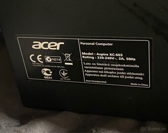 ACER Aspire XC-603 a ACER P203W - 11