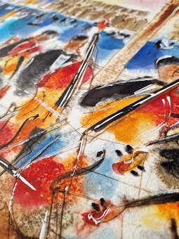 Michael Rosenwein - Koncert c mol (Akvarel), figurativne um. - 11