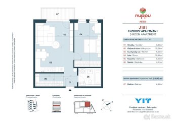 Novostavba zariadeného 2izb. bytu s parkingom - 11