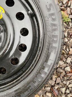 Predám hliníkové rezervné koleso dojazdove tenké - 11