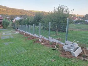 Gabionovy plot, oporný múr, ploty z DT tvarnic, 3d ploty... - 11