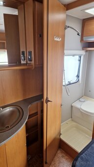 Karavan Detlefs 990/1300kg, MOVER, Kúpeľňa, WC, teplá voda - 11
