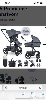 Easywalker Harvey 5 premium Xxl set mineral grey - 11
