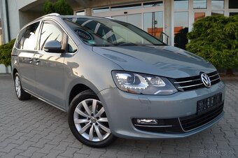VW SHARAN 2.0 TDI, PANORÁMA, KOŽA, BIXENÓN, 7 MIESTNE, ŤAŽNÉ - 11