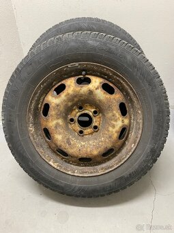 Sada 4 plechových diskov so zimnými pneu Dunlop - 11