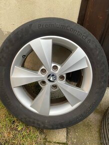 Pneumatiky Continetal + al disky škoda 3 - 11