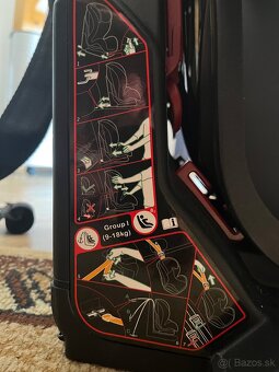 ISOFIX Autosedačka 9-36kg Petite a Mars - 11