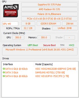 Herný Počítač - i7 - 16GB RAM - Radeon 570 8GB - ITX - 11