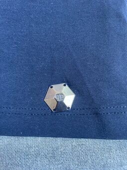 Philipp Plein dámske tričko – modré, veľkosť M - 11