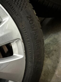 5x108 R17 7J ET50 Opel Grandland X + 205/55 R17 zimné - 11