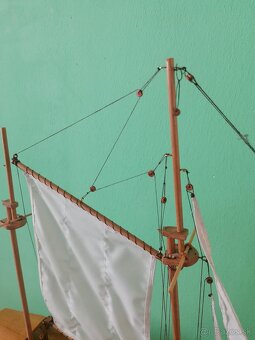 Veľký model lode handmade - 11