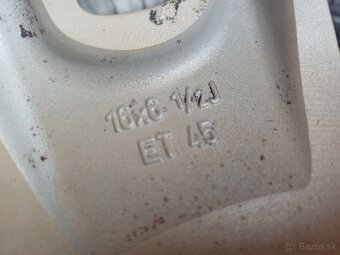 Orig. hliníkové disky Nissan/Dacia R16, 5x114,3 - 11