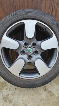 Komplet letnú sadu na ŠkodaScout 5x112 225/50 R17. - 11