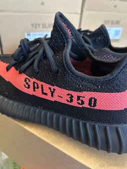 Adidas Yeezy Boost 350 V2 Core Black Red, 38.5 - 11