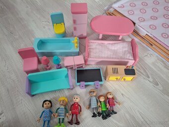 Skladací domček pre bábiky ARMANI - 11