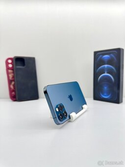 iPhone 12 PRO 128GB BLUE TOP STAV NOVÁ BATÉRIA 100% - 11