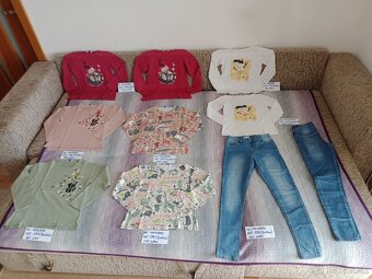 Oblec.jar,leto-dievcata dvojičky/jed.(vel.110,116,116-122) - 11