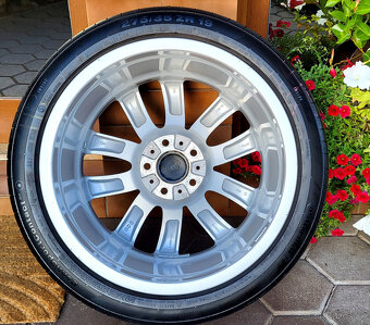 alu R19 5x120, dvojrozmer, orig. BMW 5, F10, F11 + pneu - 11
