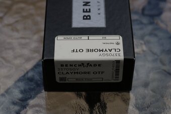 BENCHMADE CLAYMORE, OTF, DAGGER 3370SGY - 11
