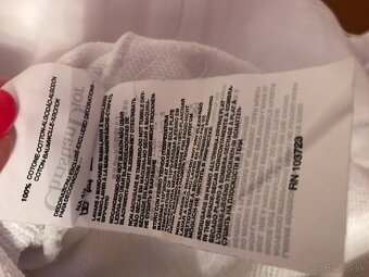 CHRISTIAN DIOR white damska mikinka M/L - 11