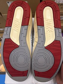 Jordan 2 Retro Low SP Off White Red, 41 - 11
