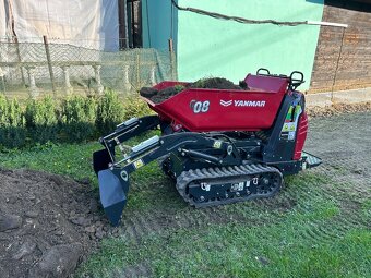 Samonakladací dumper YANMAR C08 HI TIP s vysokým výsypom - 11
