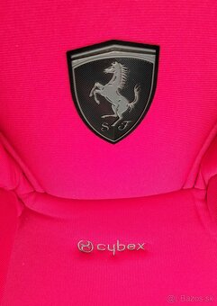 Autosedačka CYBEX Solution S-fix Ferrari racing - Červená - 11