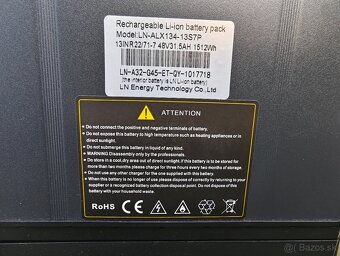 Výkonný mestský ebike Burchda 1000W,31.5Ah,45km/h,200km,nový - 11
