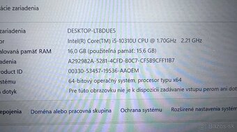 Dell Latitude 5410 / i5 10gen / 16GB RAM / 256GB NVME / 14" - 11