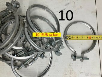 Spony a svorky na výfuk - 11