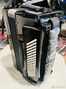 Nový akordeón BELTUNICA VIVALDI 80 basový- krásny zvuk, ľahu - 11