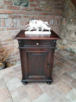 Starožitna skrinka, nočný stolík - 11