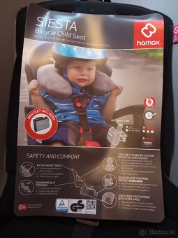 Nova detska sedacka na bicykel Hamax - 11