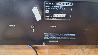 Sony TC-K570 / 3 Hlavy / 3 Motory - 11