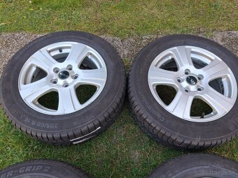 16" ALU 5x 114,3 /KIA,HYUNDAI,../ + 205/60 r16 7mm - 11