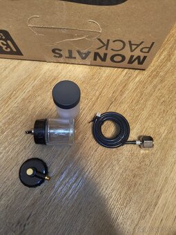 Sada airbrush pištolí (7 ks) s kompresorom a príslušenstvom - 11