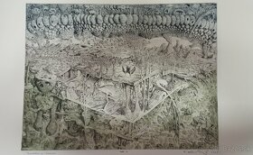 Predám zbierku grafík - Peter Kľúčik - 11