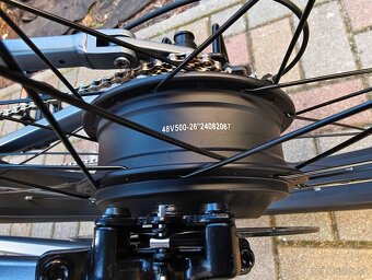 Výkonný fat ebike Shengmilo 26x3.0",500W,17.5Ah 840Wh,50km/ - 11