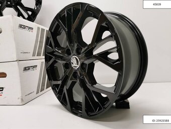 7J R17 5x112 ET45 alu disky Vw T-Roc, Škoda Karoq 1222 - 11