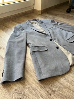 Oblekové sako Burton London – Slim Fit, veľkosť 48 modré - 11