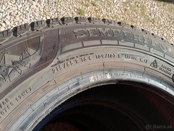 Predam 4ks pneu 215/65/r16C  zimne   Semperit - 11