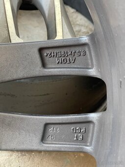 PREDANÉ - Elektróny 5x112 R19 Audi Atom Antracite - 11