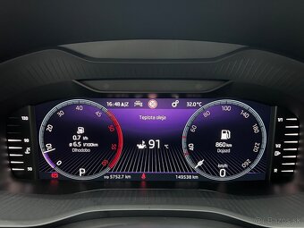 Škoda Kodiaq 7miest 2022 2.0tdi 110kw 4x4 virtual 1.majiteľ - 11