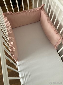 Detská drevená postieľka Drewex - 11