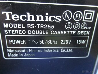 Technics RS-TR 255 - 11
