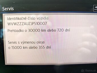 Vw Golf 7 facelift 9/2017,1.4tsi 92kw, M6, 193800km - 11