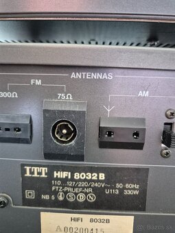 Predám tuner/amplifier ITT - 11
