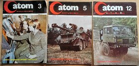 ZĽAVA: Časopis ATOM 1982-1986 spolu 26ks - 11