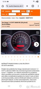 Kia Venga 1.4 CVVT 66kW M5 83.000km - 11